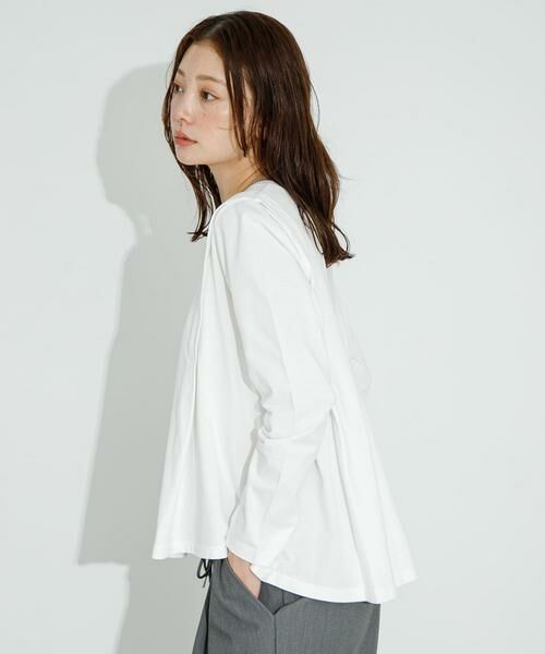 Sonny Label / サニーレーベル Tシャツ | バックタックフレアカットプルオーバー | 詳細4