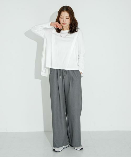 Sonny Label / サニーレーベル Tシャツ | バックタックフレアカットプルオーバー | 詳細7