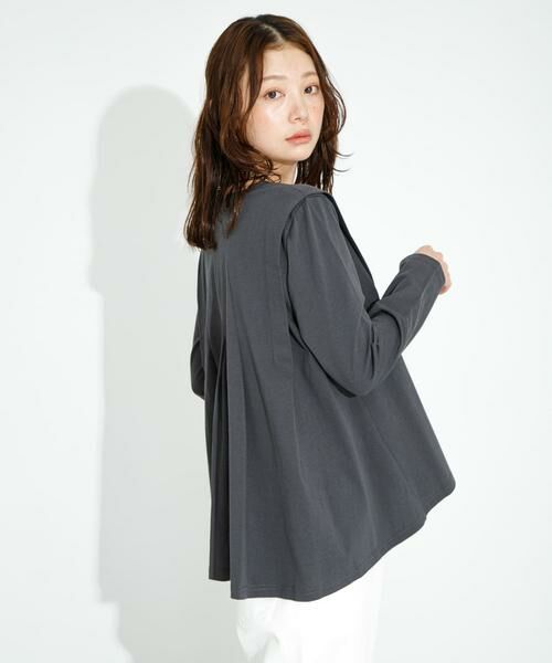 Sonny Label / サニーレーベル Tシャツ | バックタックフレアカットプルオーバー | 詳細17