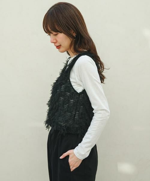 Sonny Label / サニーレーベル Tシャツ | 『WEB限定』シアーロンT×チュール2WAYベストセット | 詳細3