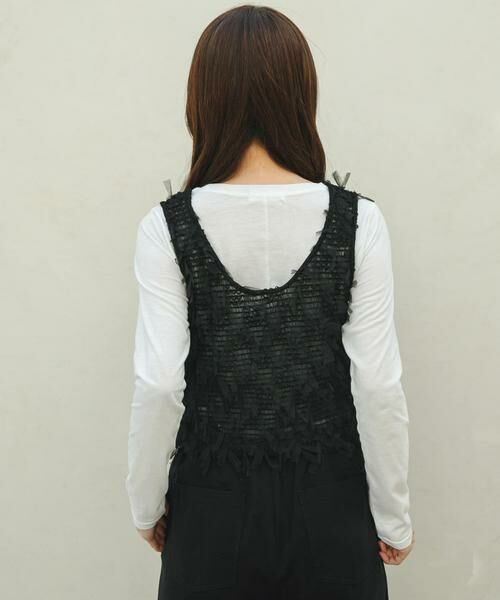 Sonny Label / サニーレーベル Tシャツ | 『WEB限定』シアーロンT×チュール2WAYベストセット | 詳細4