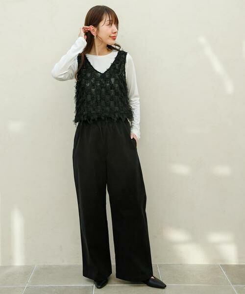 Sonny Label / サニーレーベル Tシャツ | 『WEB限定』シアーロンT×チュール2WAYベストセット | 詳細5