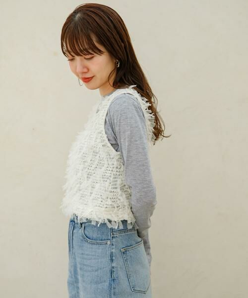 Sonny Label / サニーレーベル Tシャツ | 『WEB限定』シアーロンT×チュール2WAYベストセット | 詳細15