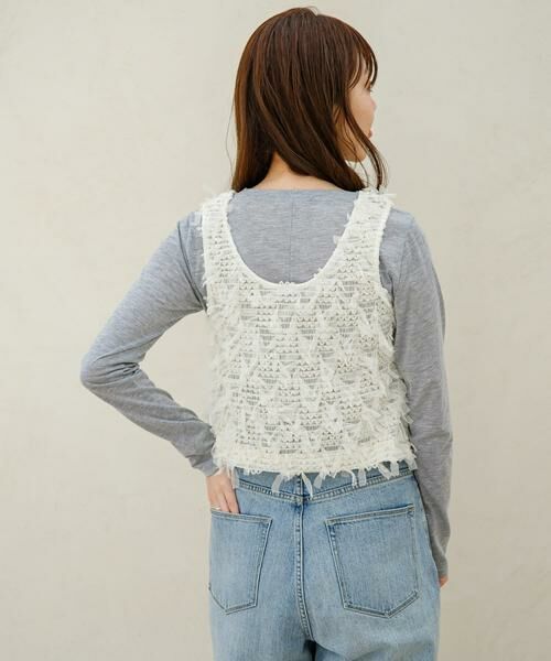 Sonny Label / サニーレーベル Tシャツ | 『WEB限定』シアーロンT×チュール2WAYベストセット | 詳細16