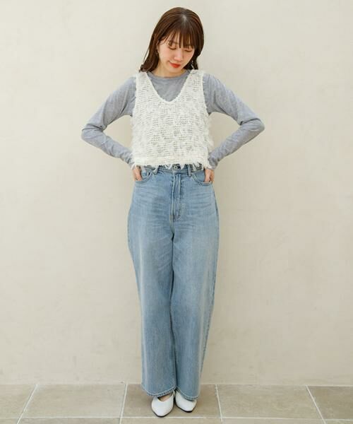 Sonny Label / サニーレーベル Tシャツ | 『WEB限定』シアーロンT×チュール2WAYベストセット | 詳細17