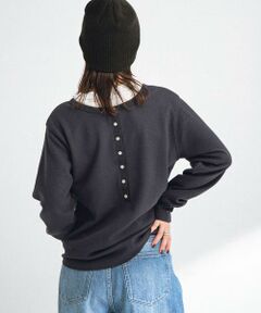 Sonny Label / サニーレーベル Tシャツ | 『WEB限定』ワッフルヘンリーネックプルオーバー