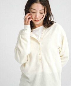Sonny Label / サニーレーベル Tシャツ | 『WEB限定』ワッフルヘンリーネックプルオーバー