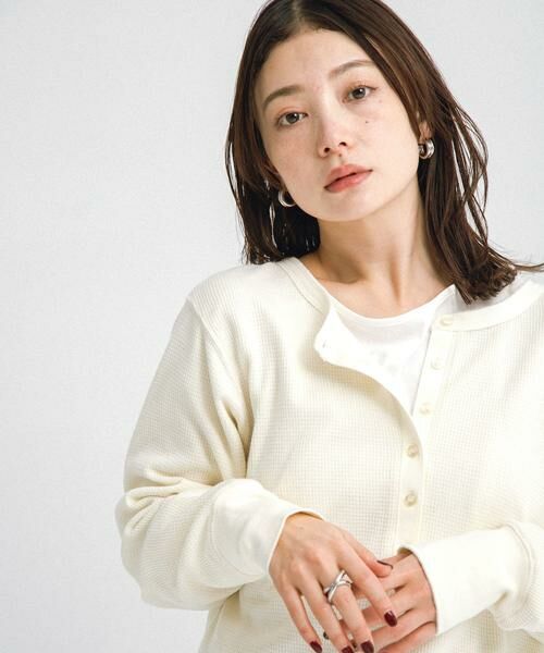 Sonny Label / サニーレーベル Tシャツ | 『WEB限定』ワッフルヘンリーネックプルオーバー | 詳細10