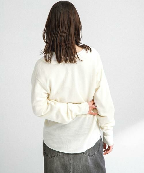 Sonny Label / サニーレーベル Tシャツ | 『WEB限定』ワッフルヘンリーネックプルオーバー | 詳細14