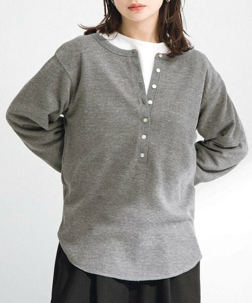 Sonny Label / サニーレーベル Tシャツ | 『WEB限定』ワッフルヘンリーネックプルオーバー | 詳細19