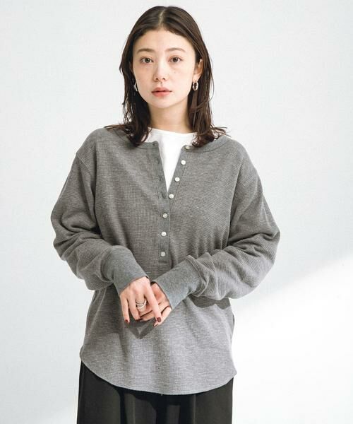 Sonny Label / サニーレーベル Tシャツ | 『WEB限定』ワッフルヘンリーネックプルオーバー | 詳細20