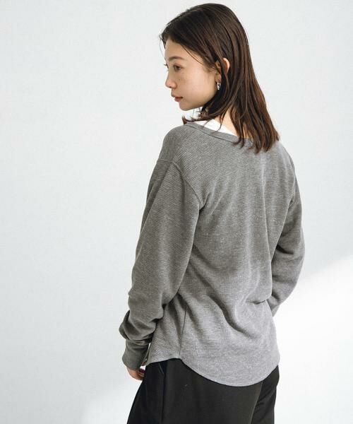 Sonny Label / サニーレーベル Tシャツ | 『WEB限定』ワッフルヘンリーネックプルオーバー | 詳細21