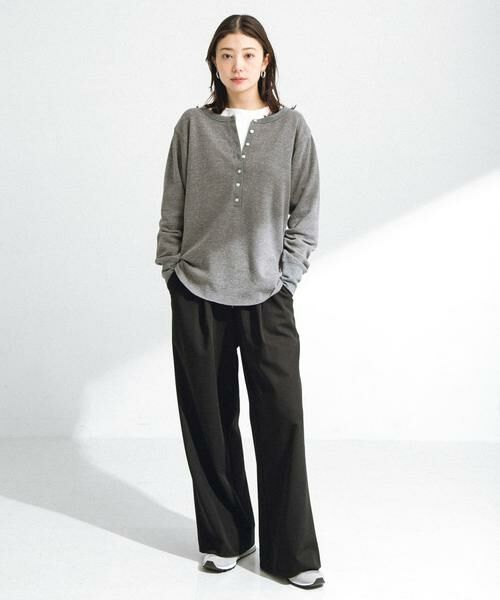 Sonny Label / サニーレーベル Tシャツ | 『WEB限定』ワッフルヘンリーネックプルオーバー | 詳細23