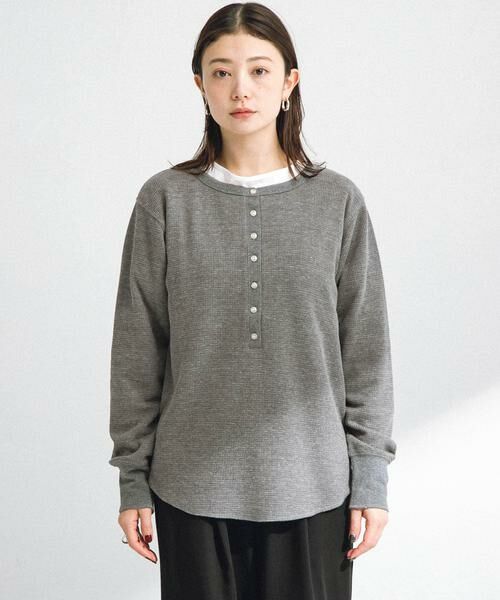 Sonny Label / サニーレーベル Tシャツ | 『WEB限定』ワッフルヘンリーネックプルオーバー | 詳細26