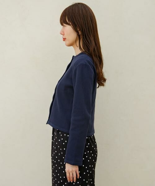 Sonny Label / サニーレーベル カーディガン・ボレロ | 『WEB/一部店舗限定』金ボタンワッフルカーディガン | 詳細10