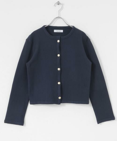 Sonny Label / サニーレーベル カーディガン・ボレロ | 『WEB/一部店舗限定』金ボタンワッフルカーディガン | 詳細12