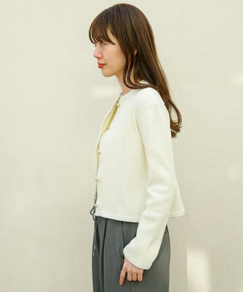 Sonny Label / サニーレーベル カーディガン・ボレロ | 『WEB/一部店舗限定』金ボタンワッフルカーディガン | 詳細20