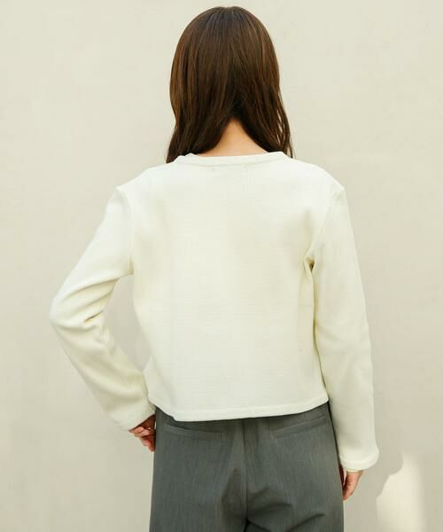 Sonny Label / サニーレーベル カーディガン・ボレロ | 『WEB/一部店舗限定』金ボタンワッフルカーディガン | 詳細21