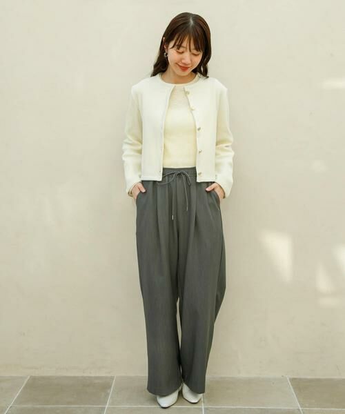 Sonny Label / サニーレーベル カーディガン・ボレロ | 『WEB/一部店舗限定』金ボタンワッフルカーディガン | 詳細22