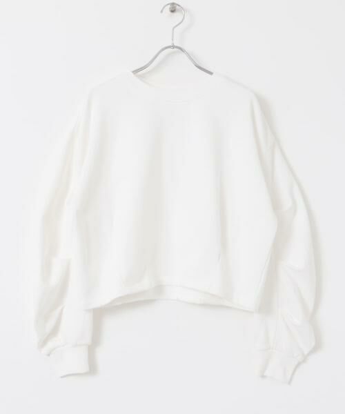 Sonny Label / サニーレーベル スウェット | 裏毛スウェットタックデザインスリーブプルオーバー | 詳細8