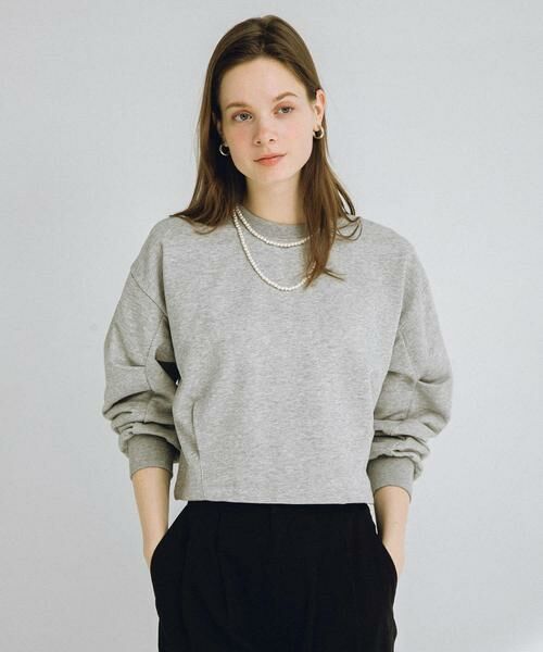 Sonny Label / サニーレーベル スウェット | 裏毛スウェットタックデザインスリーブプルオーバー | 詳細12