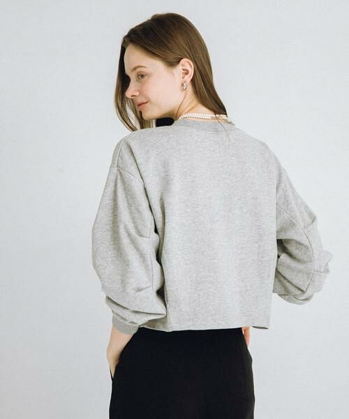 Sonny Label / サニーレーベル スウェット | 裏毛スウェットタックデザインスリーブプルオーバー | 詳細14