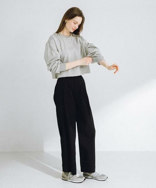 Sonny Label / サニーレーベル スウェット | 裏毛スウェットタックデザインスリーブプルオーバー | 詳細16