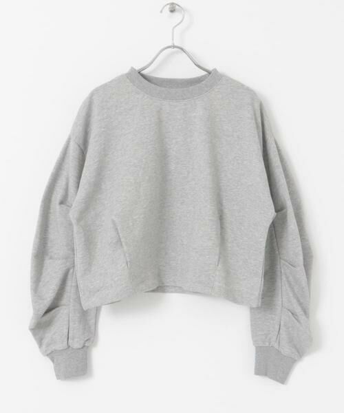 Sonny Label / サニーレーベル スウェット | 裏毛スウェットタックデザインスリーブプルオーバー | 詳細17