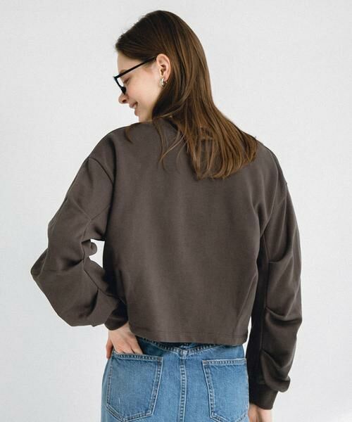 Sonny Label / サニーレーベル スウェット | 裏毛スウェットタックデザインスリーブプルオーバー | 詳細24