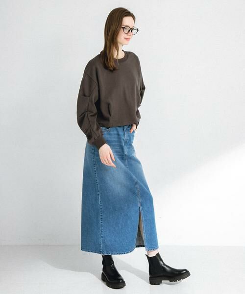 Sonny Label / サニーレーベル スウェット | 裏毛スウェットタックデザインスリーブプルオーバー | 詳細27