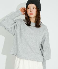 Sonny Label / サニーレーベル スウェット | ラメ裏毛パフスリーブプルオーバー