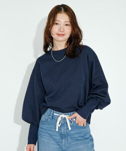 Sonny Label / サニーレーベル スウェット | ラメ裏毛パフスリーブプルオーバー | 詳細2