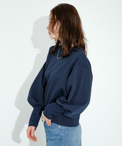 Sonny Label / サニーレーベル スウェット | ラメ裏毛パフスリーブプルオーバー | 詳細4