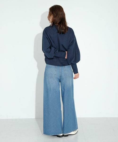 Sonny Label / サニーレーベル スウェット | ラメ裏毛パフスリーブプルオーバー | 詳細7