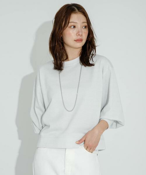 Sonny Label / サニーレーベル スウェット | ラメ裏毛パフスリーブプルオーバー | 詳細16