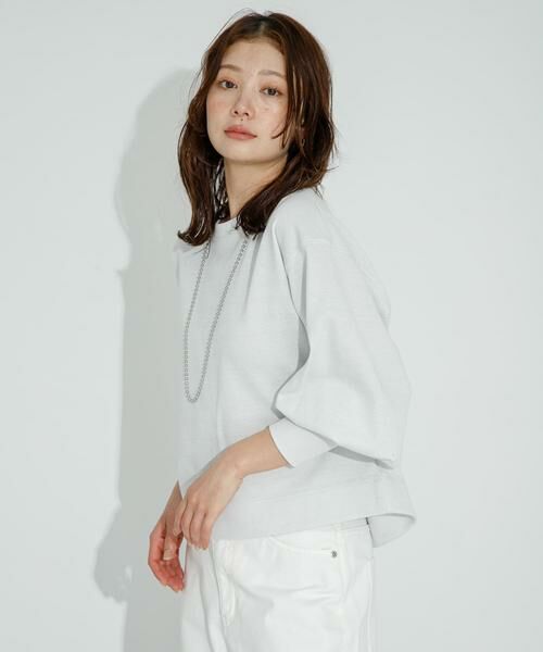 Sonny Label / サニーレーベル スウェット | ラメ裏毛パフスリーブプルオーバー | 詳細18