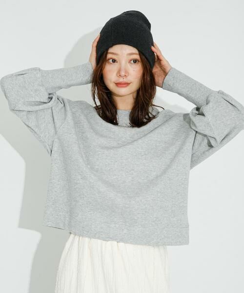 Sonny Label / サニーレーベル スウェット | ラメ裏毛パフスリーブプルオーバー | 詳細23