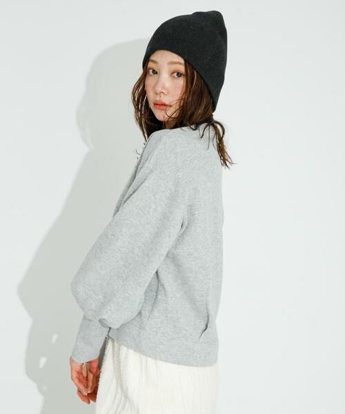 Sonny Label / サニーレーベル スウェット | ラメ裏毛パフスリーブプルオーバー | 詳細26