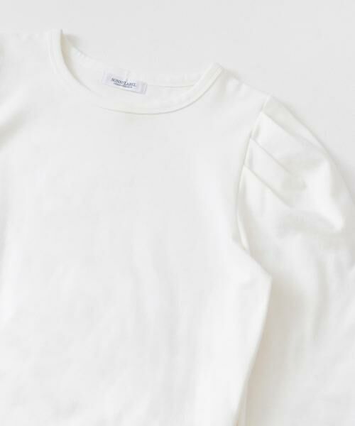 Sonny Label / サニーレーベル Tシャツ | パフスリーブフライス/ジャガードロングTシャツ | 詳細9
