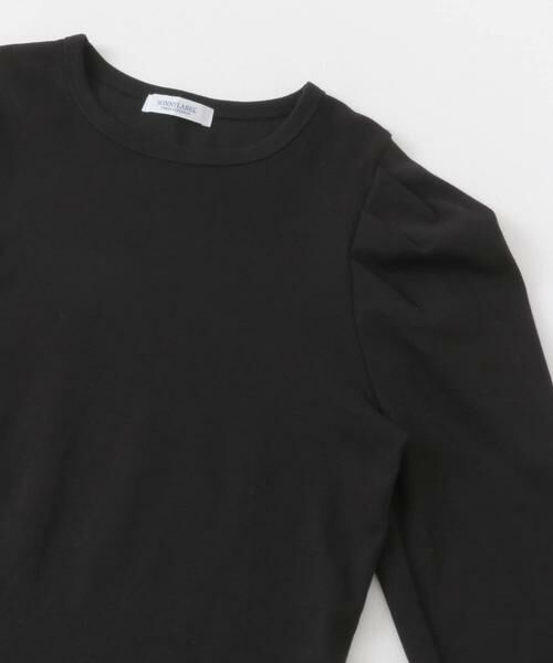 Sonny Label / サニーレーベル Tシャツ | パフスリーブフライス/ジャガードロングTシャツ | 詳細18