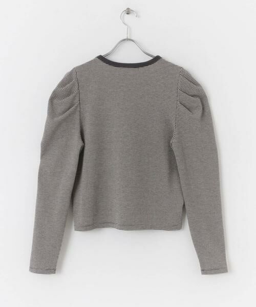 Sonny Label / サニーレーベル Tシャツ | パフスリーブフライス/ジャガードロングTシャツ | 詳細30