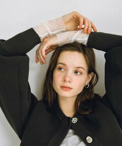 Sonny Label / サニーレーベル Tシャツ | チュールスリーブレイヤードロンTEE