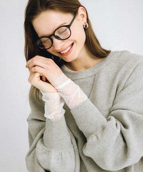 Sonny Label / サニーレーベル Tシャツ | チュールスリーブレイヤードロンTEE | 詳細2