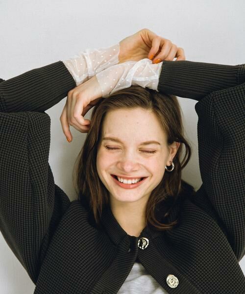 Sonny Label / サニーレーベル Tシャツ | チュールスリーブレイヤードロンTEE | 詳細19