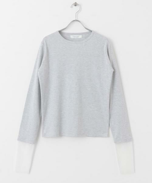 Sonny Label / サニーレーベル Tシャツ | チュールスリーブレイヤードロンTEE | 詳細26