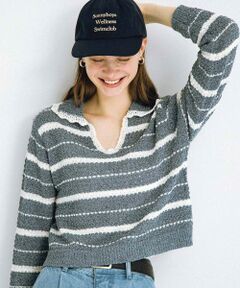 Sonny Label / サニーレーベル ニット・セーター | ブークレボーダーニットプルオーバー