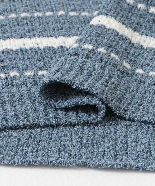 Sonny Label / サニーレーベル ニット・セーター | ブークレボーダーニットプルオーバー | 詳細13