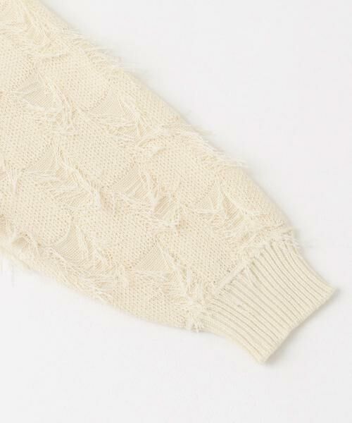 Sonny Label / サニーレーベル カーディガン・ボレロ | フェザーフリンジニットカーディガン | 詳細25