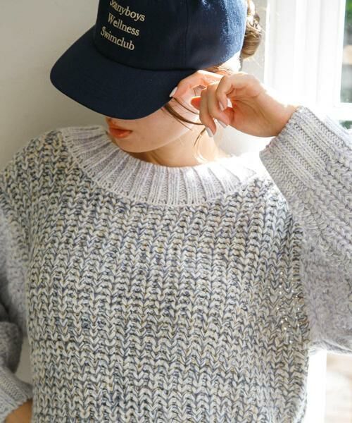 Sonny Label / サニーレーベル ニット・セーター | ミックスカラーニットプルオーバー | 詳細1