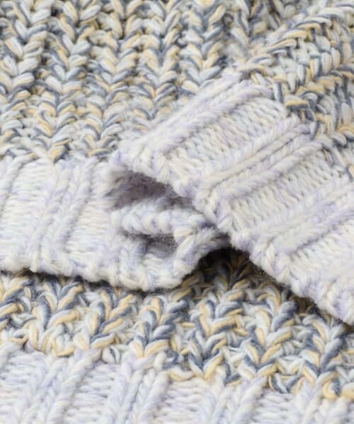 Sonny Label / サニーレーベル ニット・セーター | ミックスカラーニットプルオーバー | 詳細10